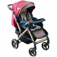 Poussette Bébé AB-350 4 Baby Cuir/Rose en Tunisie Poussette Bébé AB-350 4 Baby Cuir/Rose en Tunisie