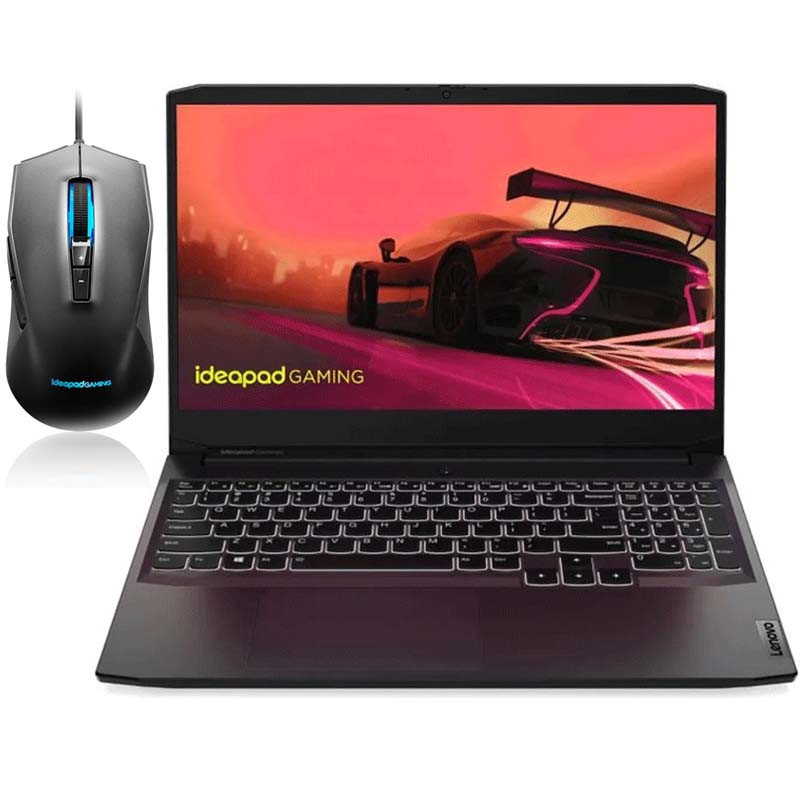 Pc Portable Gamer Lenovo IdeaPad Gaming 3 15ACH6 AMD Ryzen 5 16Go 512Go SSD Noir