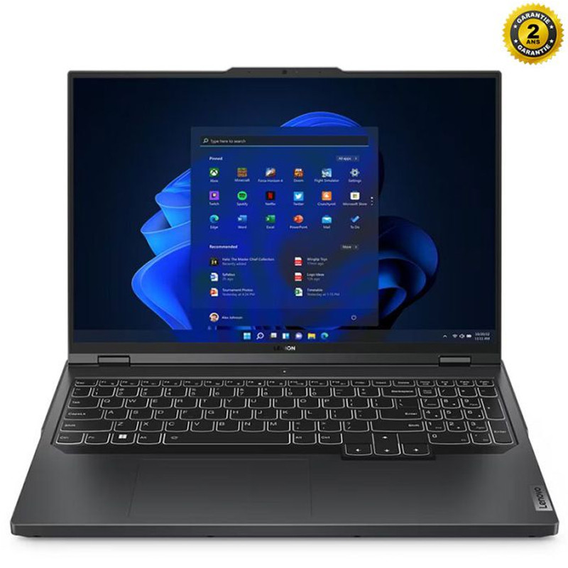 Pc Portable Gamer Lenovo Legion Pro 5 16ARX8 AMD Ryzen 7 24Go 1To SSD en Tunisie Pc Portable Gamer Lenovo Legion Pro 5 16ARX8 AMD Ryzen 7 24Go 1To SSD en Tunisie