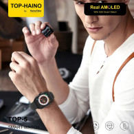 Montre Connectée Haino Teko Top-5 Noir Montre Connectée Haino Teko Top-5 Noir
