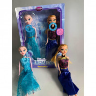 Coffret Poupées La Reine des Neiges Elsa Et Anna en Tunisie