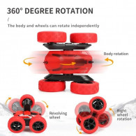 Voiture RC Toys Double Side 360° Rouge en Tunisie