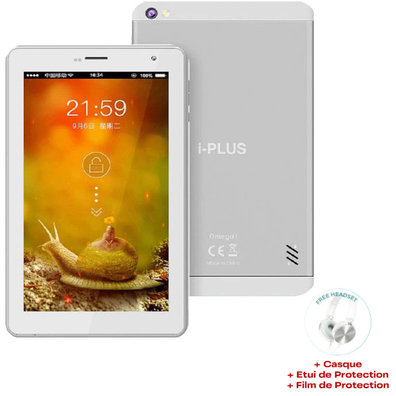 Tablette IPLUS OMEGA 7 1 Go 32 Go - Silver en Tunisie