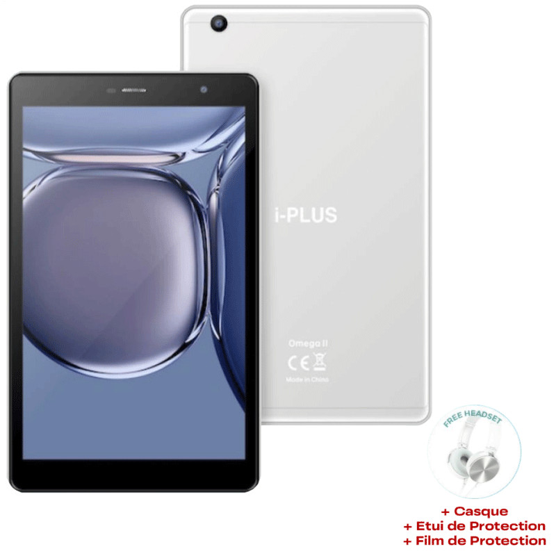Tablette IPLUS OMEGA 8 2 Go 32 Go - Silver Tablette IPLUS OMEGA 8 2 Go 32 Go - Silver