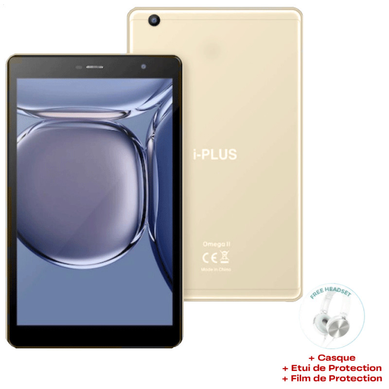 Tablette IPLUS OMEGA 8 2 Go 32 Go - Gold en Tunisie Tablette IPLUS OMEGA 8 2 Go 32 Go - Gold en Tunisie
