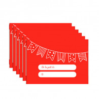 6 Invitations Et Enveloppes Anniversaire Reines des neiges Bleu en Tunisie