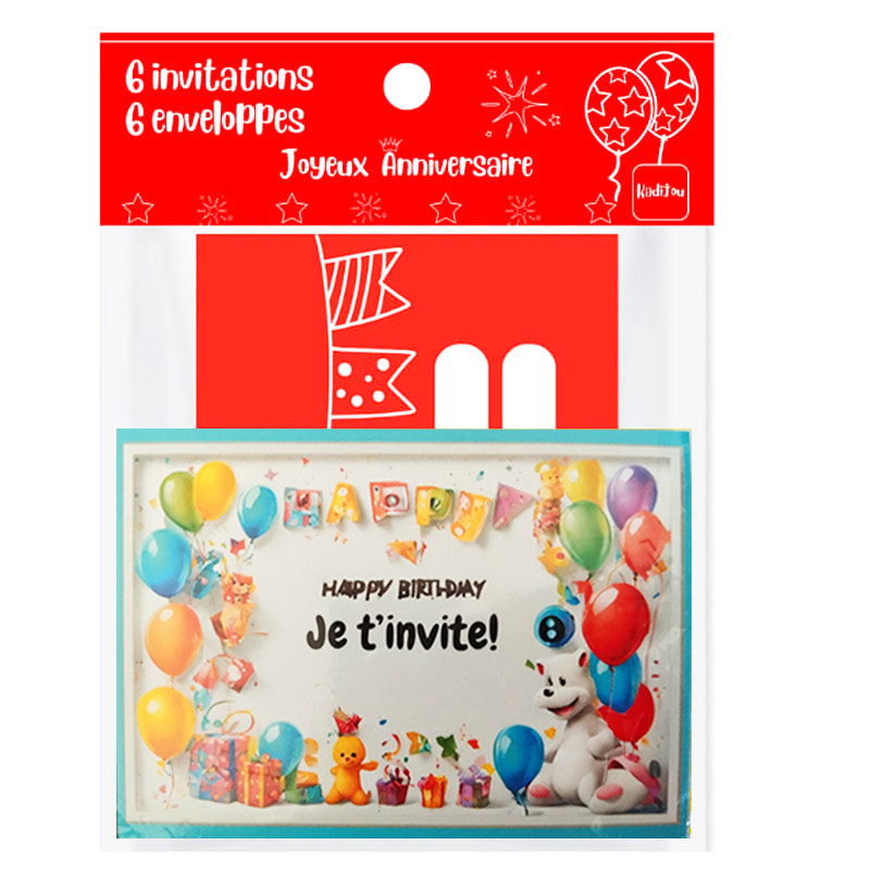 Lot De 60 Invitations Vierges Pour Remise De Diplôme Avec