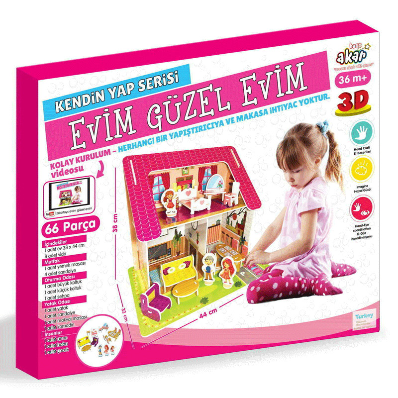 Maison De Poupée 3D en Tunisie