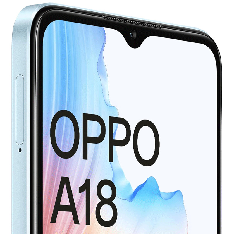 Smartphone Oppo A18 4Go 64Go Bleu en Tunisie