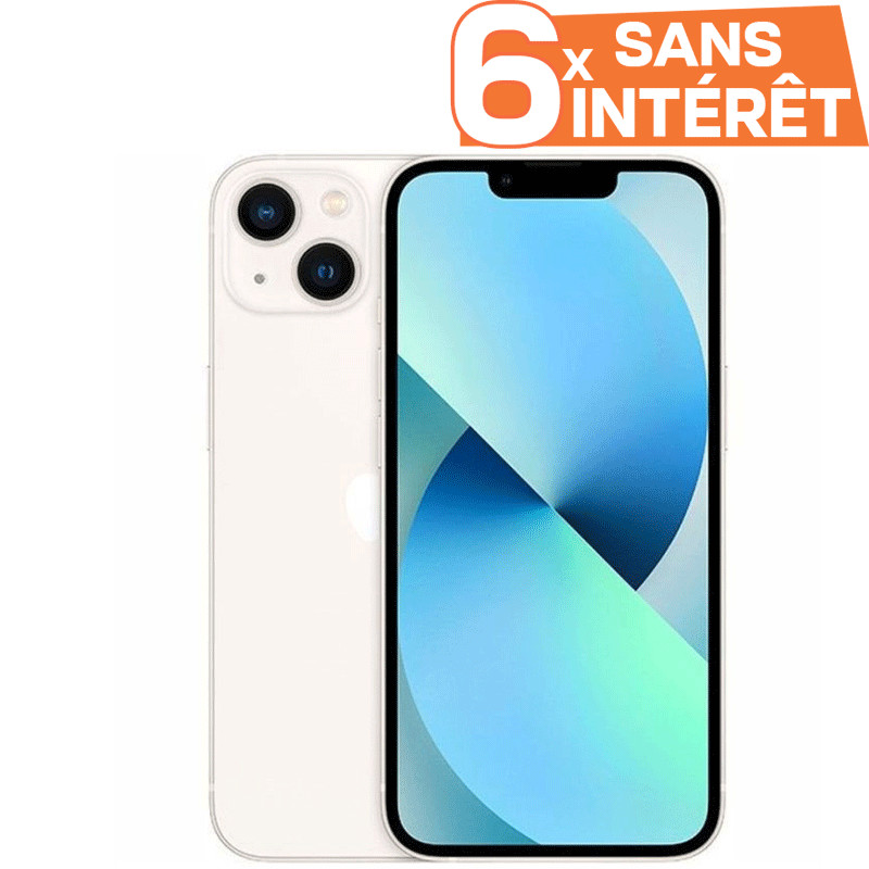 iPhone 13 128Go Starlight en Tunisie