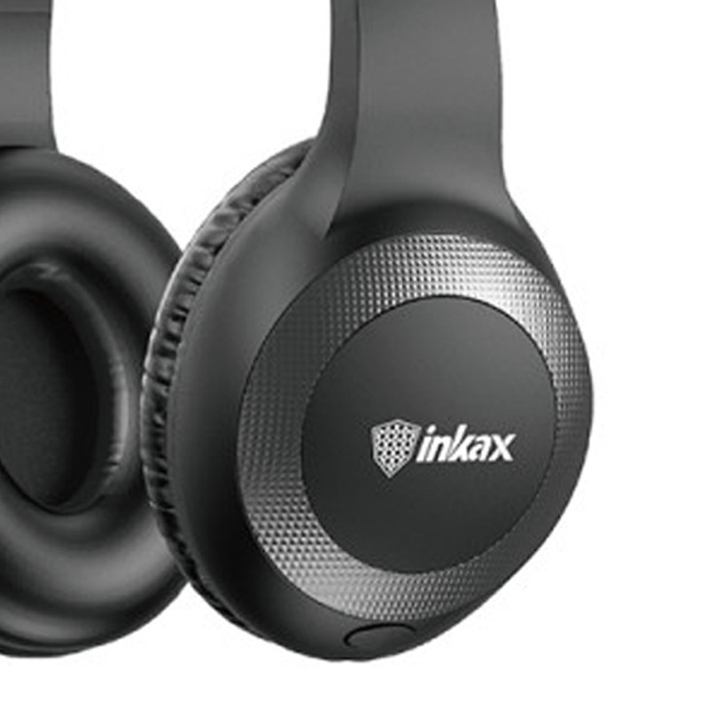 Casque Bluetooth Inkax HP-77 Noir en Tunisie