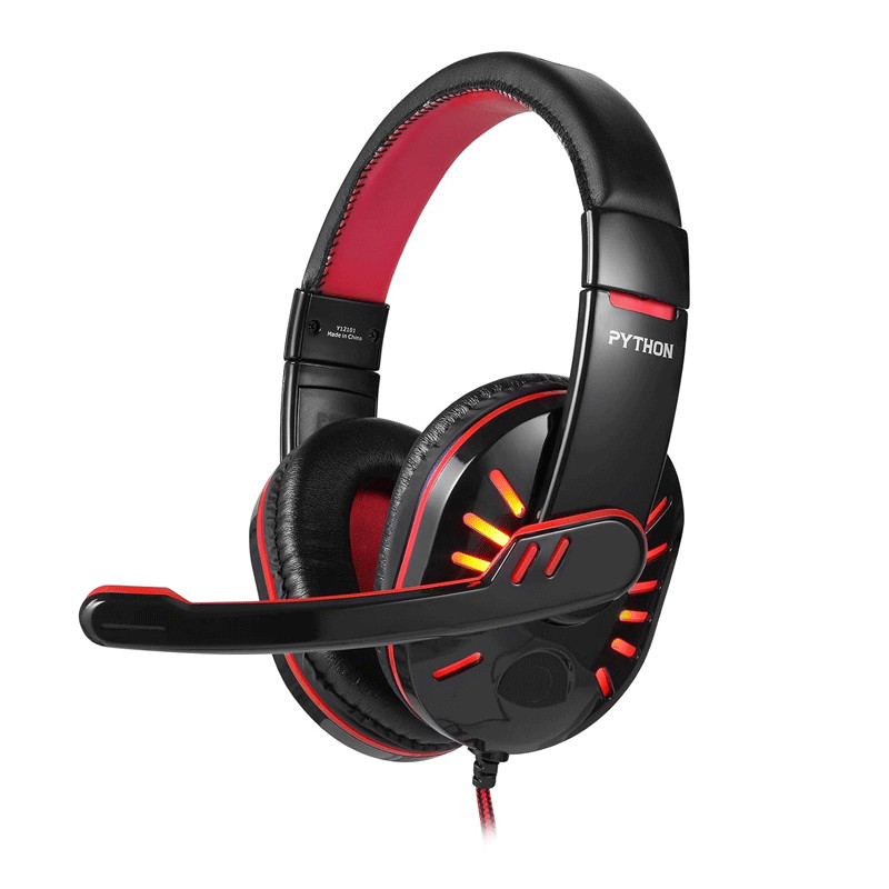 Micro Casque Gaming Enter Python Noir en Tunisie