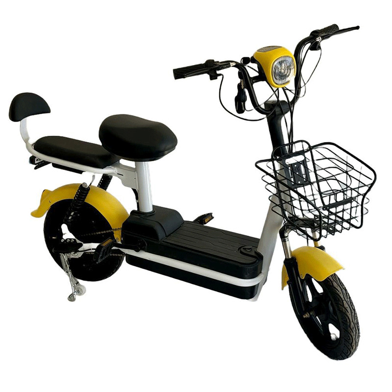 Scooter Électrique Wolf Roma X1 350W Jaune en Tunisie Scooter Électrique Wolf Roma X1 350W Jaune en Tunisie