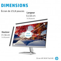 Écran HP M24f 23,8" Full HD 75Hz IPS Noir en Tunisie Écran HP M24f 23,8" Full HD 75Hz IPS Noir en Tunisie
