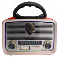 Haut Parleur Portable Radio FM Meier YG-1181US-BT - Rouge en Tunisie