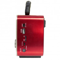 Haut Parleur Portable Radio FM Meier YG-1181US-BT - Rouge en Tunisie