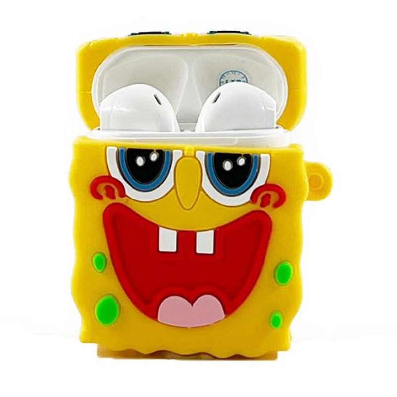 Ecouteurs Bluetooth TWS-KR8000 M08 SpongeBob en Tunisie Ecouteurs Bluetooth TWS-KR8000 M08 SpongeBob en Tunisie