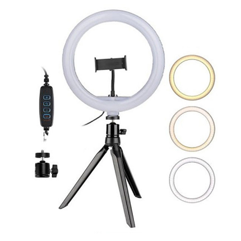 Ring Light DX-260 10 pouces avec Mini Trépied En Tunisie