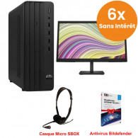 PC Bureau HP 290 G9 Tour i3 12Gén 8 Go 1To W11 Noir en Tunisie PC Bureau HP 290 G9 Tour i3 12Gén 8 Go 1To W11 Noir en Tunisie
