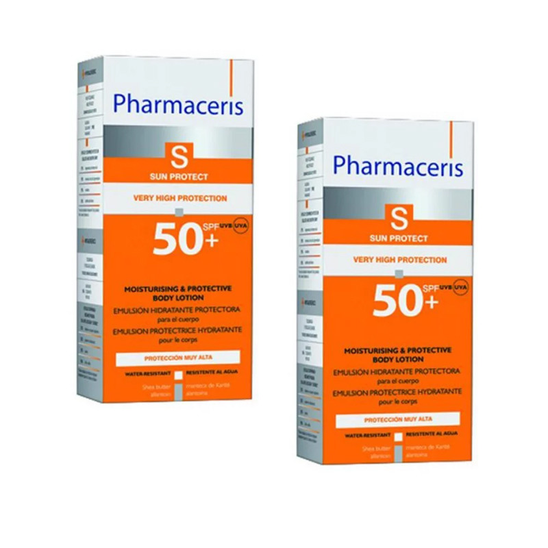 Coffret Écran Solaire Pharmaceris Sun Protect SPF50+ 50 Ml +1 Gratuit en Tunisie