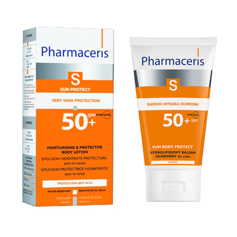 Coffret Écran Solaire Pharmaceris Sun Protect SPF50+ 50 Ml +1 Gratuit en Tunisie