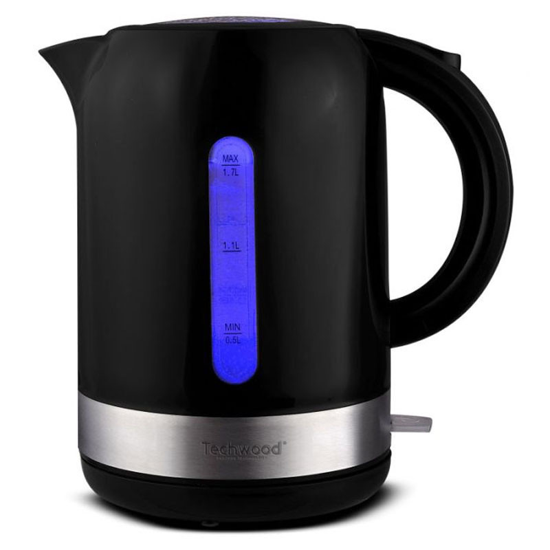 Bouilloire Sans Fil Techwood TB-1776 2200W Noir en Tunisie