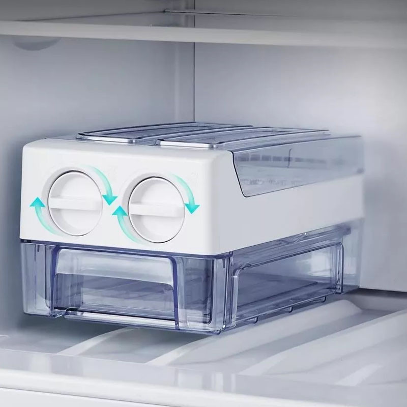 Réfrigérateur Hisense Inverter Double Porte 466L NoFrost Inox en Tunisie