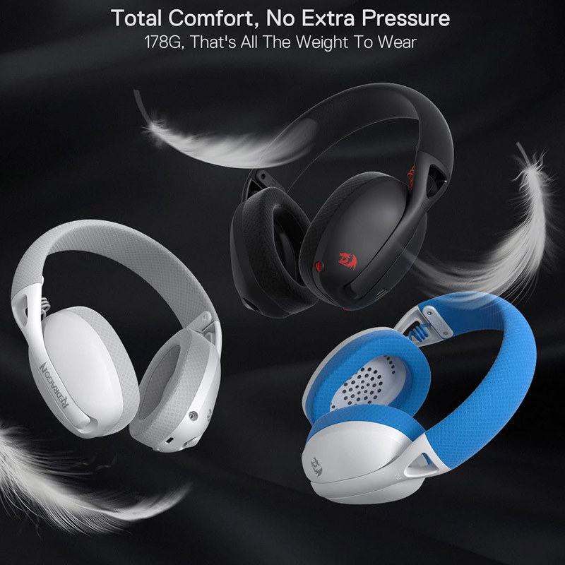 Micro Casque Redragon H848 Sans Fil Blue En Tunisie