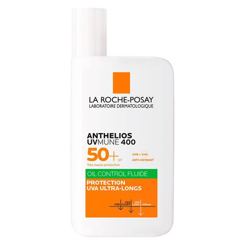 Crème Solaire La Roche Posay Anthelios UVMUNE Fluid Oil Control SPF50+ 50 ML en Tunisie Crème Solaire La Roche Posay Anthelios UVMUNE Fluid Oil Control SPF50+ 50 ML en Tunisie