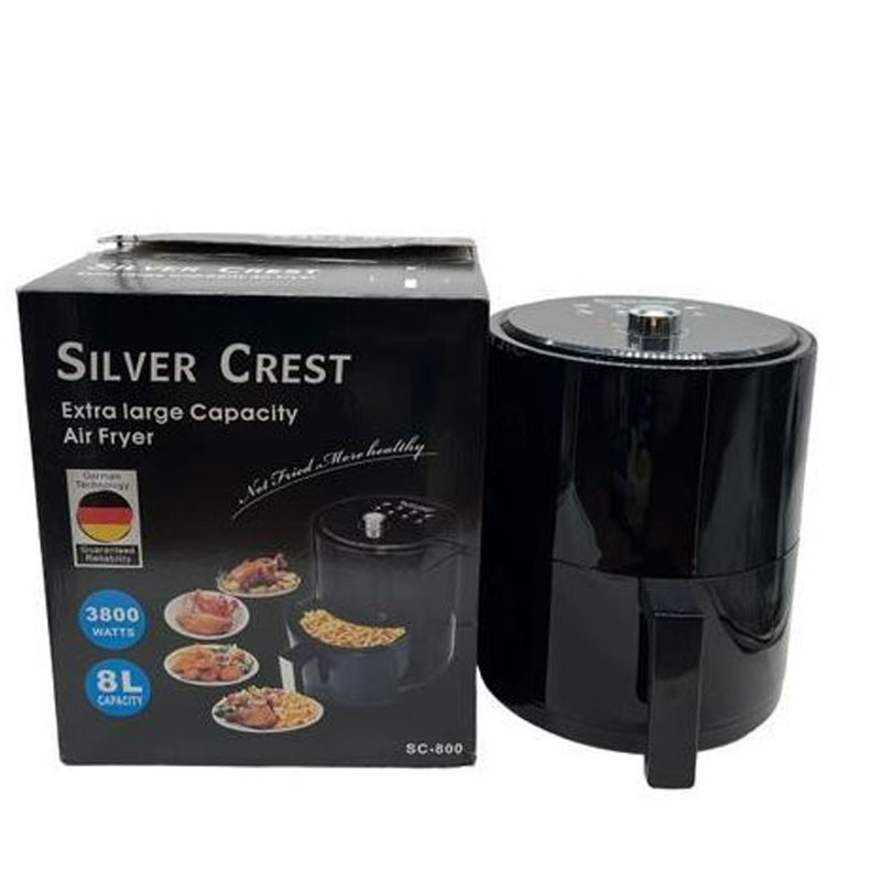 Air Fryer Silver Crest 3800W 8L Noir en Tunisie