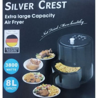 Air Fryer Silver Crest 3800W 8L Noir en Tunisie Air Fryer Silver Crest 3800W 8L Noir en Tunisie