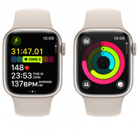 Apple Watch S9 9 LTE 41mm Lumière stellaire En Tunisie