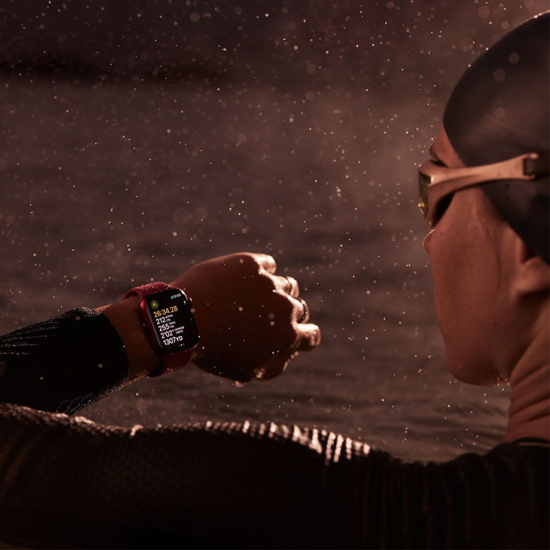 Apple Watch S9 9 LTE 41mm Lumière stellaire En Tunisie