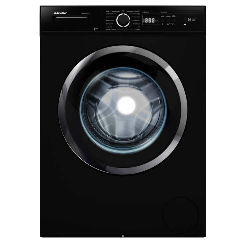 Lave Linge Frontale Newstar MFA0710CT1B 7Kg Noir en Tunisie