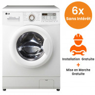 Lave Linge Frontale LG FH2B8QDP 7Kg Blanc en Tunisie Lave Linge Frontale LG FH2B8QDP 7Kg Blanc en Tunisie