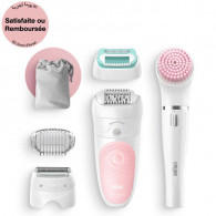 Epilateur Braun Silk-Epil 5 SES5-875BS Blanc en Tunisie Epilateur Braun Silk-Epil 5 SES5-875BS Blanc en Tunisie