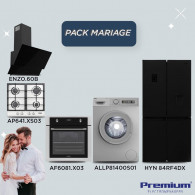 Pack Mariage Électroménager Encastrable Premium Gris en Tunisie Pack Mariage Électroménager Encastrable Premium Gris en Tunisie