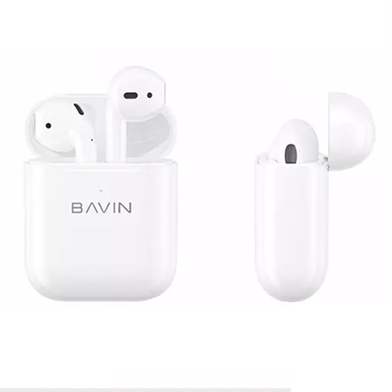 Écouteurs Bluetooth Bavin BA32 Blanc en Tunisie