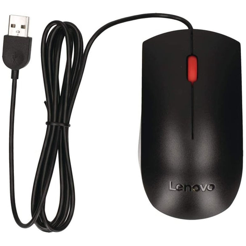 Souris optique Lenovo 1PSM50L24506 USB Noir en Tunisie