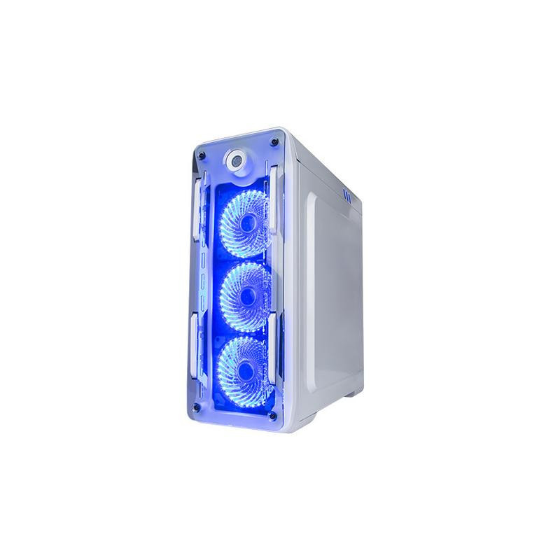 Boîtier gaming MARVO CA-210 HD Audio USB refroidissement Support PSU
