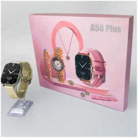 Smart Watch 8en1 A58 Plus Beige en Tunisie Smart Watch 8en1 A58 Plus Beige en Tunisie