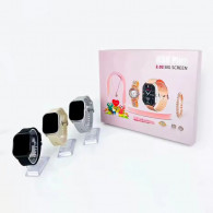 Coffret Montre Connectée 8en1 A59 Plus Beige