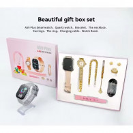 Coffret Montre Connectée 8en1 A59 Plus Beige