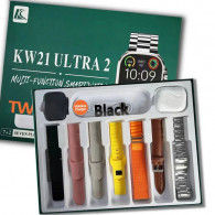 Coffret Montre Connectée Multifonction KW 21 Ultra 2 en Tunisie Coffret Montre Connectée Multifonction KW 21 Ultra 2 en Tunisie