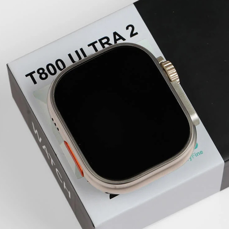 Montre Connectée T800 Ultra 2 Noir en Tunisie