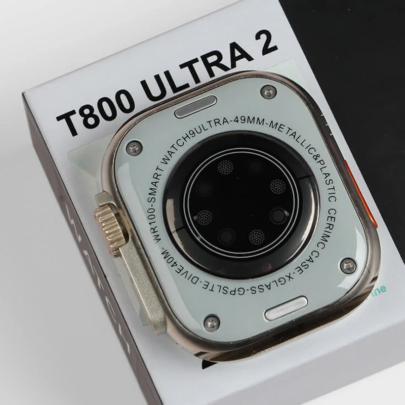 Montre Connectée T800 Ultra 2 Noir en Tunisie