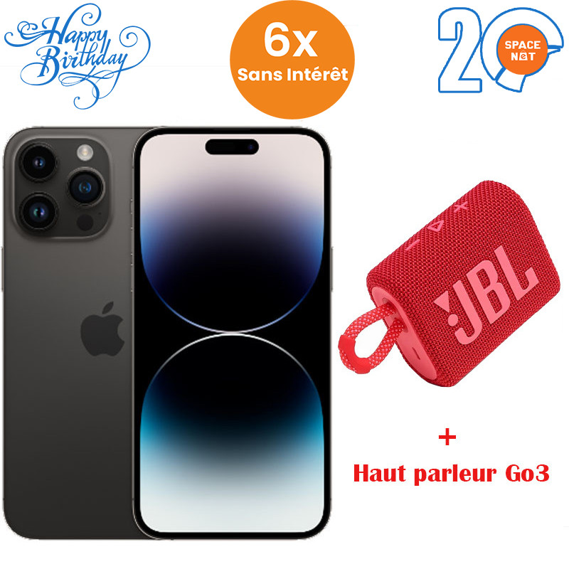 iPhone 14 Pro Max 128Go Noir en Tunisie iPhone 14 Pro Max 128Go Noir en Tunisie