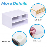 Support Imprimante avec Organisateur de Bureau STD 5212 Blanc en Tunisie