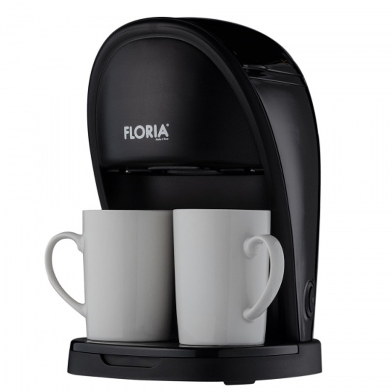 Machine à Café Floria 2 Tasses 450W Noir En Tunisie