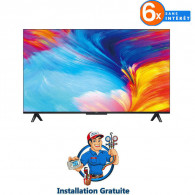TV TCL 43" 4K HDR TV Avec Google TV 43P635 TV TCL 43" 4K HDR TV Avec Google TV 43P635
